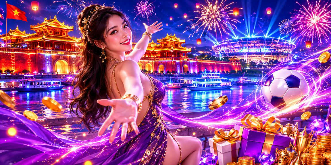 Khung cảnh neon tại Huế gợi cảm hứng khám phá trò chơi giải trí Việt