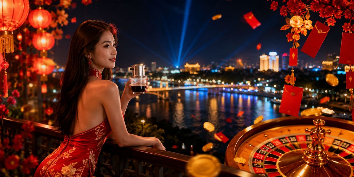 Quán cà phê Huế với roulette và trải nghiệm casino rõ ràng